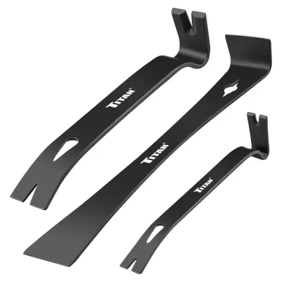 Titan Tool Inc 17121 - Titan 3 pc Utility Pry Bar Set