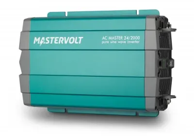 MIXED (recovered 16407) 28522000 - Mastervolt AC Master 242000 Inverter, 24v Input 120v 2000 Wa
