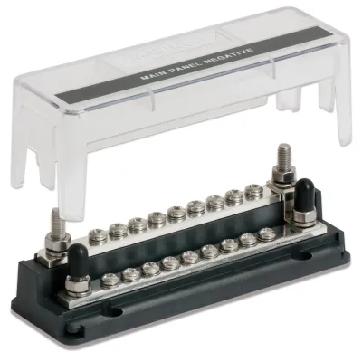 MIXED (recovered 16407) 777-Z18W-200 - BEP Z Bar 18 Way Buss Bar 4 14in Studs 18 532 Terminal 200A 