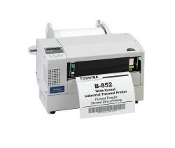 TOSHIBA B-852-TS22-QQ-R - THERMAL BARCODE PRINTER, B-852, 8IN WIDE, 300 DPI, 4IPS, CEN