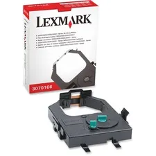 XEROX LEX 3070166 - Lexmark Standard Yield Dot Matrix Ribbon - Black - 1 Each - 