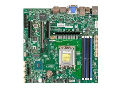 Supermicro MBD-X13SAZ-F-B - MBD-X13SAZ-F-B Micro-ATX Embedded Motherboard 14th13th12th G
