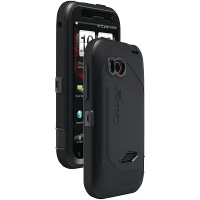 OtterBox 77-99767 - Defender Series Hybrid Case and Holster for HTC Rezound - Bl