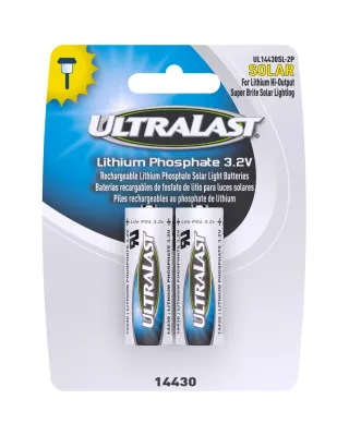 Dantona UL14430SL-2P - 2PK 3.2V LITH BATT