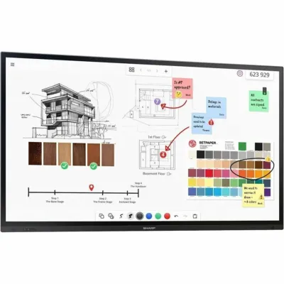 SHARP NEC PN-LA862 - SHARP, LIMIT AVAILABILITY, 4K ULTRA-HD 86 CLASS AQUOS BOARD 