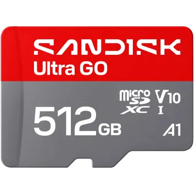Western Digital SDSQUGN-512G-GN6MN - 512GB SANDISK Ultra GO microSD