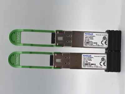 Finisar FTLC1157RGPL - XCVR,QSFP28, 2KM,100GE CWDM4,4X 13XXNM CWDM DFB,SMF,PULL TAB