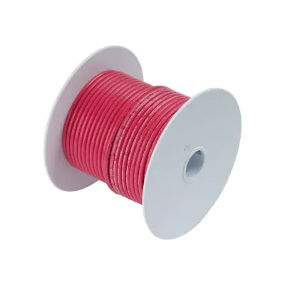 Ancor 113505 - 4 Red 50ft Spool Tinned Cooper