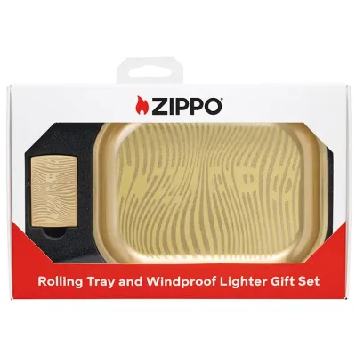 Zippo 47300 - Rolling Tray and Lighter Gift Set