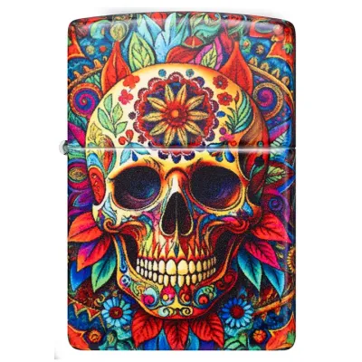 Zippo 47263 - Colorful Skull