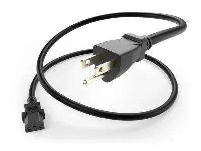 CyberPower PWCD-515PC13-10A-01F-BLK - POWER CORD 5-15P TO C13 10AMP BLACK 1FT