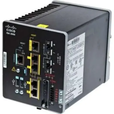 Cisco ISA-3000-2C2F-K9 - INDUSTRIAL SECURITY APPLIANCE 3000 2 COPPER 2 FIBER PORTS