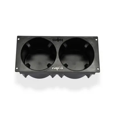 Havis CUP2-1004 - SELF-ADJUSTING DOUBLE CUP HOLDER (FIXED MOUNT)