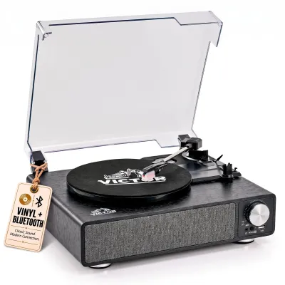 Victor Tech VHRP-1405-BK - AMHERST ALLIN1 TURNTABLE