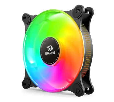 REDRAGON GC-F013 - 120mm ARGB Case Fans - 3 Pack Silent Cooling