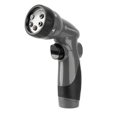 FLEXZILLA NFZG14E - 6 Pattern Adj Garden Hose Nozzle Sprayer