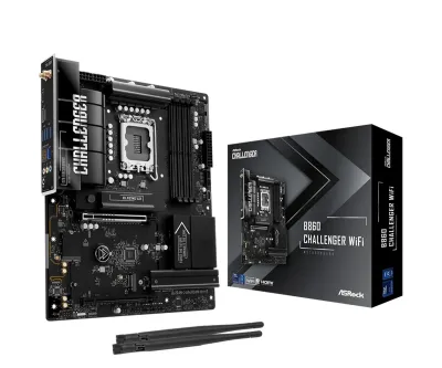 ASRock B860 CHALLENGER WIFI - B860 Challenger WiFi LGA 1851 Intel B860 DDR5 Realtek 2.5G L