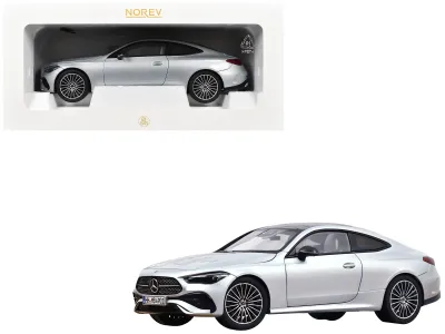 Norev 183939 - 2024 Mercedes-Benz CLE Coupe Hightech Silver Metallic 118 Di