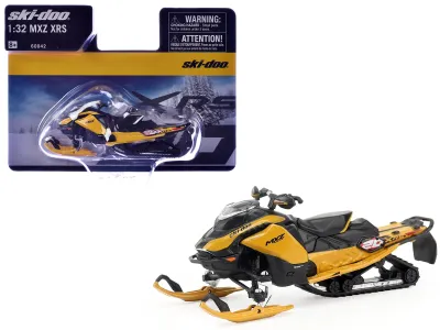 BRP Models 60042 - Ski-Doo MXZ XRS 20th Anniversary Snowmobile Yellow 132 Die C