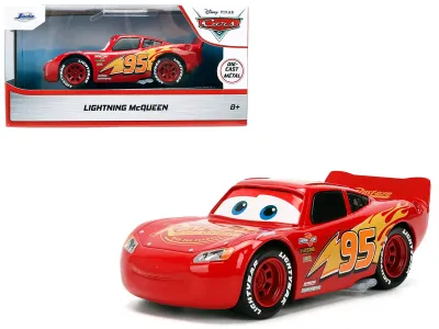 Jada Toys 37050 - Lightning McQueen 95 Red Cars (2006) Movie Hollywood Rides S