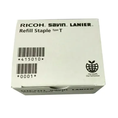 RICOH / Fujitsu 415010 - RICOH TYPE T STAPLE REFILLS FOR USE IN MPC2051 2 PACKS OF 5,