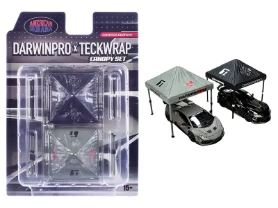 American Diorama AD-2452MJ - DarwinPro x Teckwrap Canopy 2 Piece Set Limited Edition for 