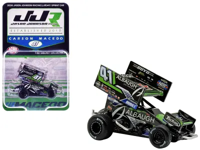 Acme A5026005 - Winged Sprint Car 41 Carson Macedo Albaugh Jason Johnson Rac