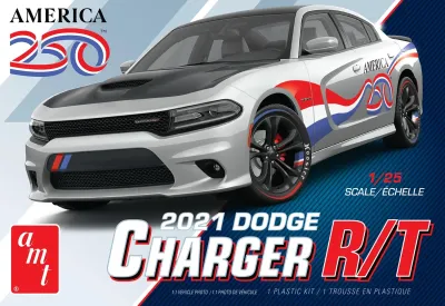 AMT AMT1604M - Skill 2 Model Kit 2021 Dodge Charger RT America 250 125 Scal
