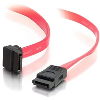 C2G CGO 10181 - C2G 180 To 90 Serial ATA Cable - 1.50 ft SATA Data Transfer 