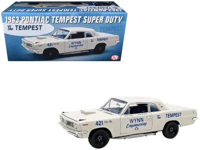 Acme A1805903 - 1963 Pontiac Tempest Super Duty Wynn Engineering Co. White w