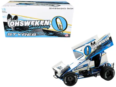 Acme A1826013 - Winged Sprint Car 0 Glenn Styres GSR Chassis - Ohsweken Spee