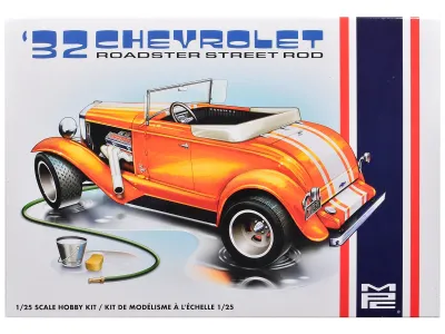 AMT MPC1035M - Skill 2 Model Kit 1932 Chevrolet Roadster Street Rod 125 Sca