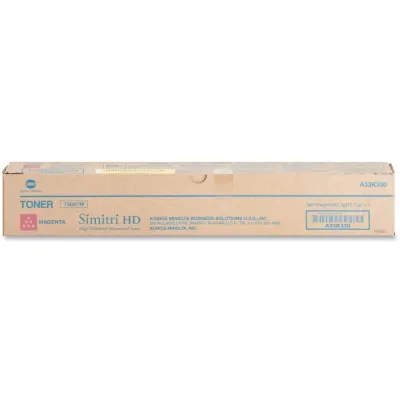 KONICA MINOLTA A33K330 - Konica Minolta Laser Toner Cartridge - Magenta - 1 Each - 25