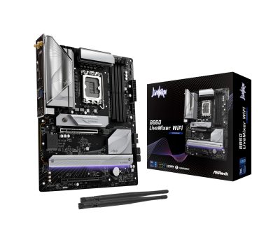 ASRock B860 LIVEMIXER WIFI - ASRock MB B860 LiveMixer WiFi B860 S1851 max256G DDR5 PCIe A
