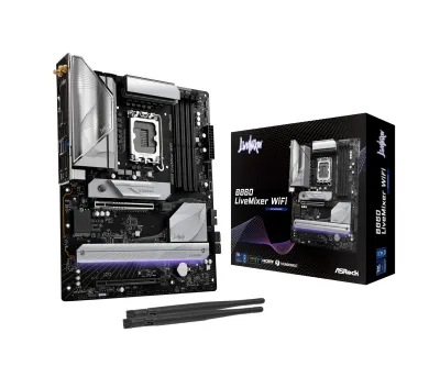 ASRock B860 LIVEMIXER WIFI - MB B860 LiveMixer WiFi B860 S1851 max256G DDR5 PCIe ATX 5c R