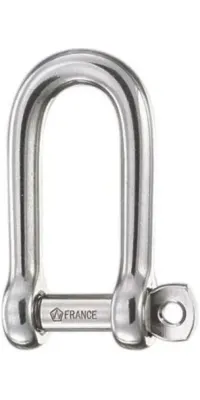 Wichard Marine 1213W - Wichard Self-Locking Long D Shackle - Diameter 6mm - 14