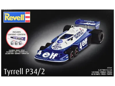 Revell 77741 - Level 5 Model Kit Tyrrell P342 All-Included Kit 132 Scale Mo