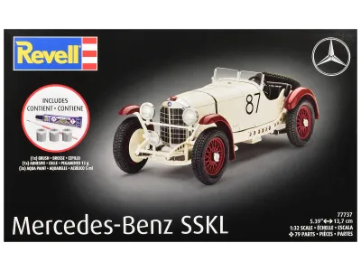 Revell 77737 - Level 4 Model Kit Mercedes-Benz SSKL All-Included Kit 132 Sc