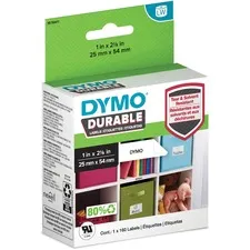 Newell Brands 1976411 - DYMO, CONSUMABLES, DIRECT THERMAL POLYESTER DURABLE LABEL, 1