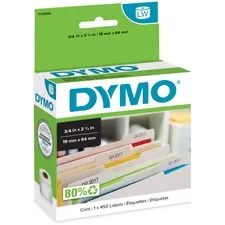 Newell Brands 1738595 - DYMO, CONSUMABLES, DIRECT THERMAL LABEL,.75(19MM) X 2.5(64MM