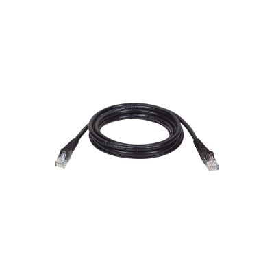 EATON TRIPP LITE SERIES CONNECTIVIT N001-005-BK - 5FT CAT5E BLACK PATCH CABLE