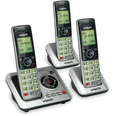 VTECH 80-8615-00 - 3 Handset Answering System with Caller IDCall Waiting 80-861