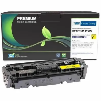 MSE MSE022145216 - Remanufactured High Yield Yellow Toner Cartridge (Alternativ