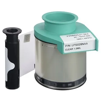 HID LPS070NAA - Evulis Clear Patch Lamination 1.0MIL - 600 PrintsRoll